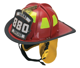 Cascos y trajes de Bomberos 
