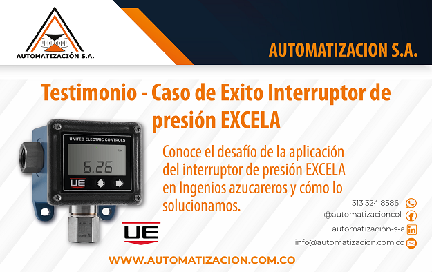 Testimonio Caso de Éxito Interruptor de presión