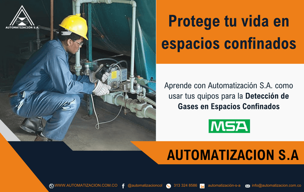 Protege tu vida en espacios confinados