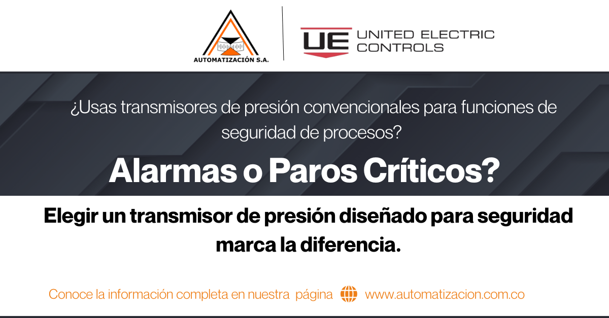 ¿Usas transmisores de presión convencionales para funciones de seguridad de procesos?