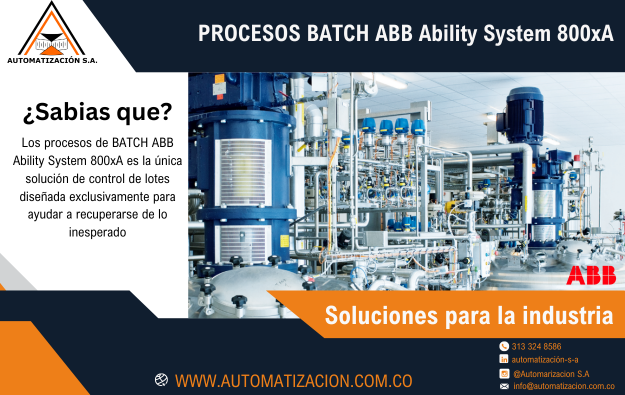PROCESOS BATCH ABB Ability System 800xA
