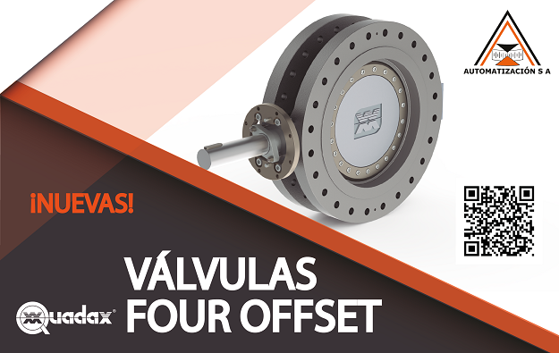 Válvulas mariposa Four Offset