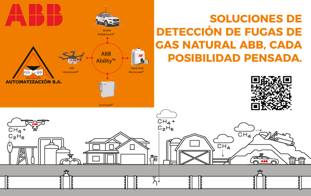 Soluciones de detección de fugas de gas natural ABB, cada posibilidad pensada