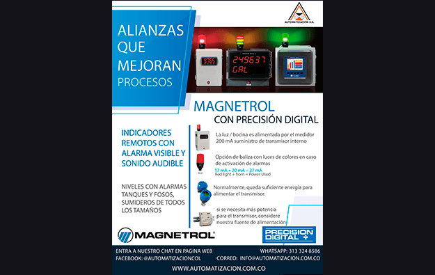 Alianzas para mejorar procesos, Magnetrol con Precisión Digital