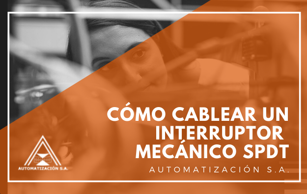 Cómo cablear un interruptor mecánico SPDT