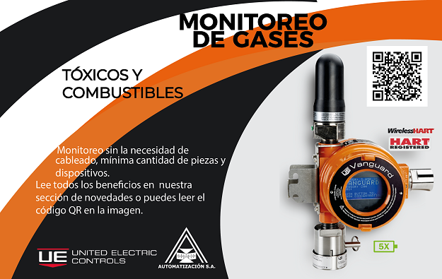 Monitoreo sin la necesidad de cableado, mínima cantidad de piezas y dispositivos.